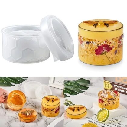 honey bee jar mould mold resin