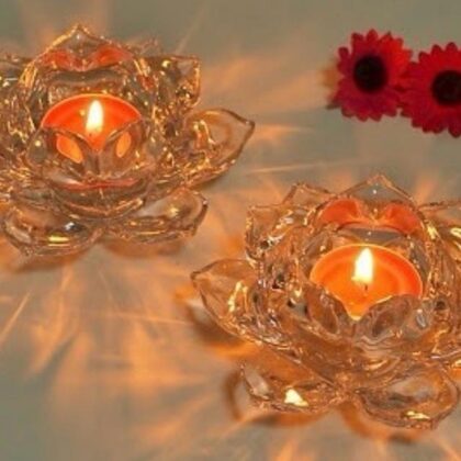 Lotus Tealight/ Diya Holder
