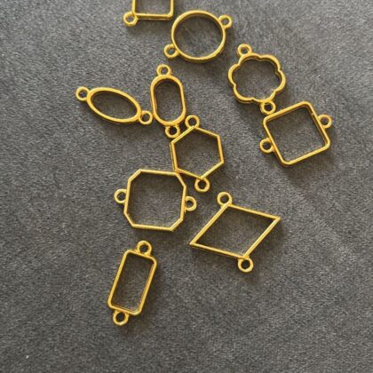Mini rakhi/ bracelet Bezels(10 Pieces)