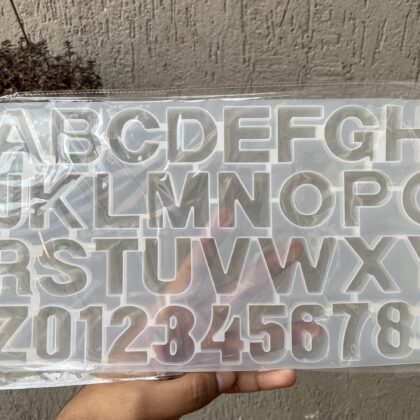 alphabet mould mold resin
