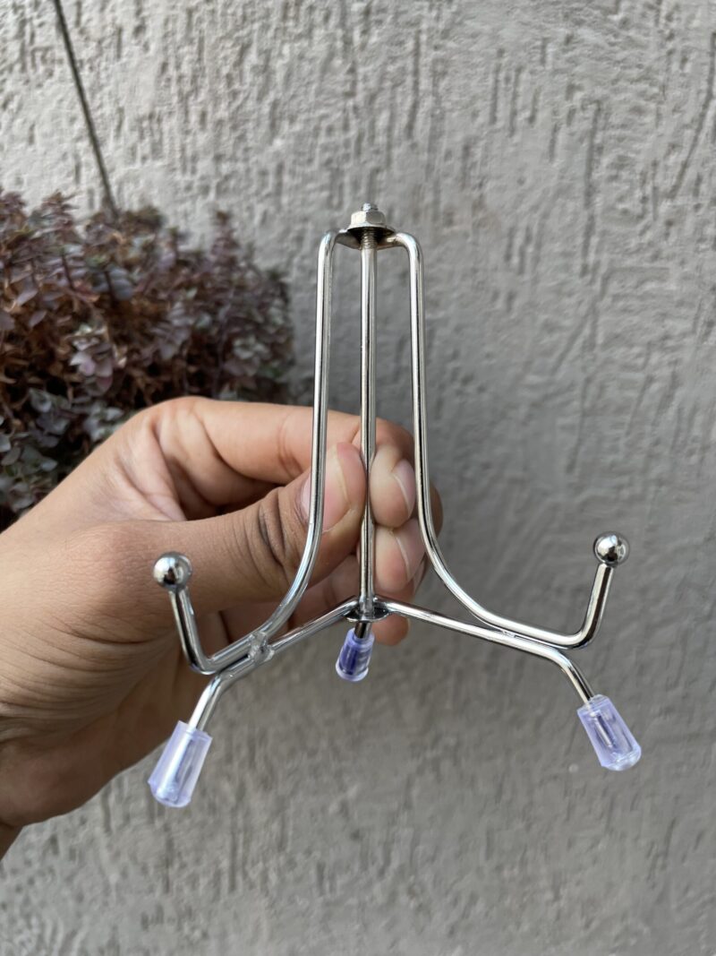 3 inch Silver Foldable Stand