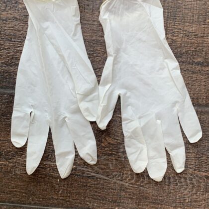 latex gloves resin
