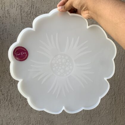 Sakura tray mould mold 13 inch resin art