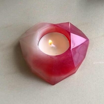 Heart Tea Light Holder / Planter Mould