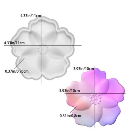 Flower coaster mould