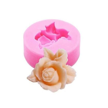 Rose bud candle mould