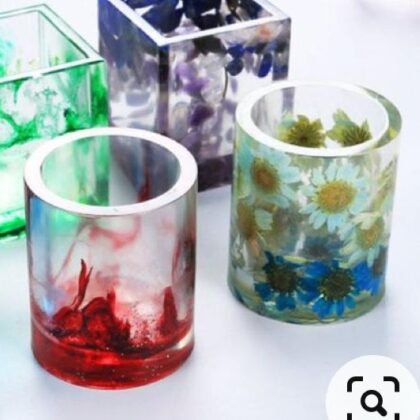 Pen holder round mould