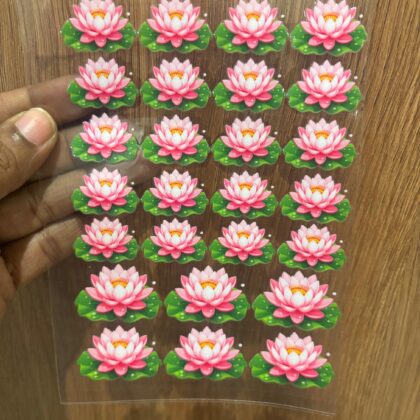 Lotus UV stickers