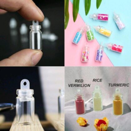 Set of 10 mini bottles