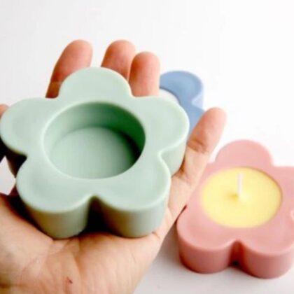 Flower t light mould