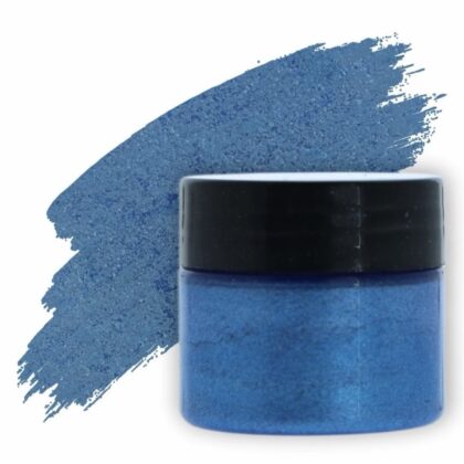 Ocean blue/dark blue metallic pigment