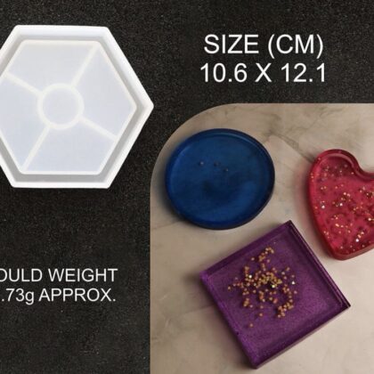 Tinklet hexagon mould