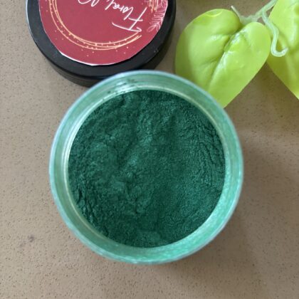 Dark green  pearl pigment