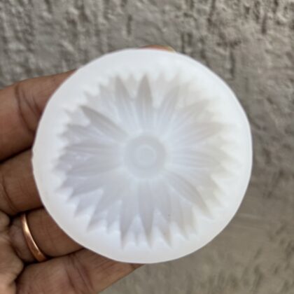 Sunflower candle mould